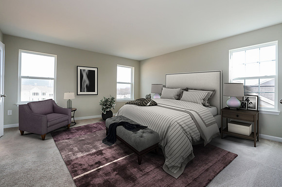 Bedroom - Staged
