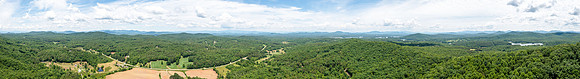 Blue Ridge Mountains Panorama